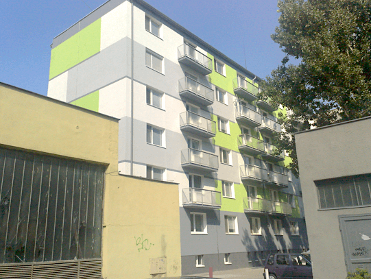 Bytový dom na Tehelnej ul. po obnove