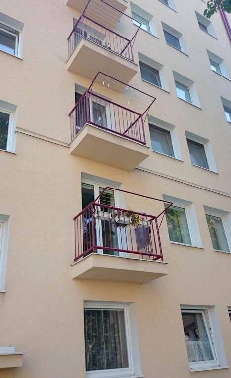 Bytový dom na Špitálskej ulici po obnove